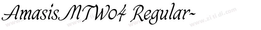 AmasisMTW04 Regular字体转换